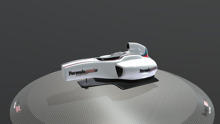 Williams Half Cockpit - Formulaspeed 3D Model