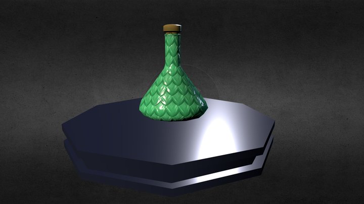 Potion1 for Witch Hunt 3D Model