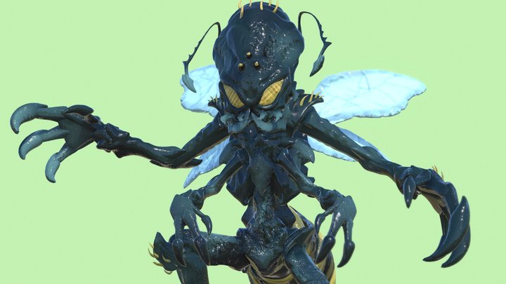 Wasp The Sharpy 3D Model