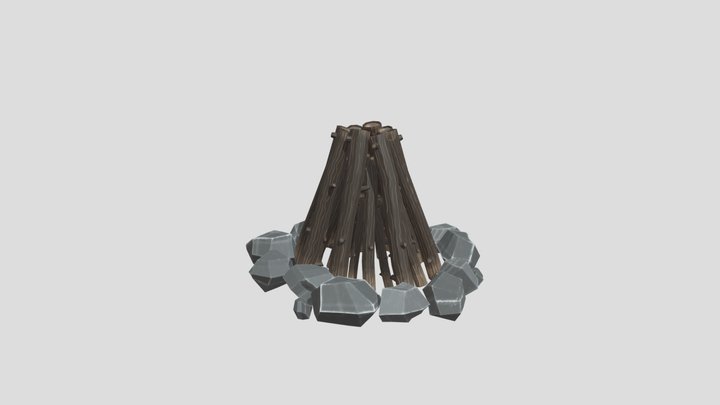 Bonfire - V2 3D Model