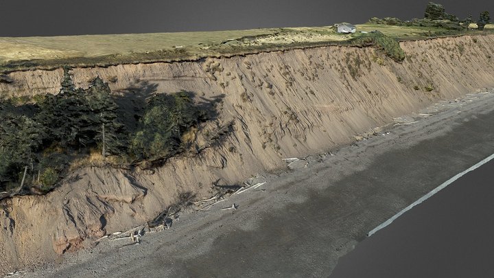Port Greville - coastal section 3D Model