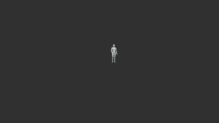 Quickly_descends_the_stairs 3D Model