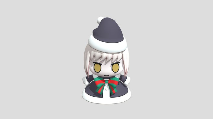 Padoru Santa Saber Alter 3D Model