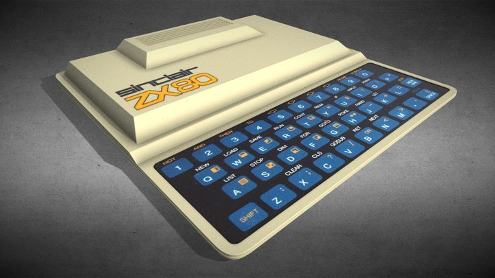 ZX80 3D Model