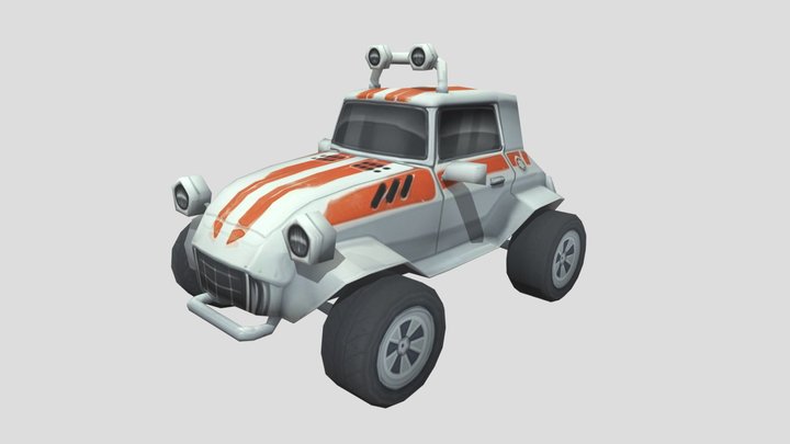 Car (Roblox ready) – Free 3D Model STL