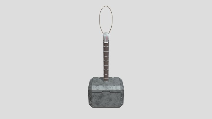 Thor Hammer (Mjöllnir) 3D Model