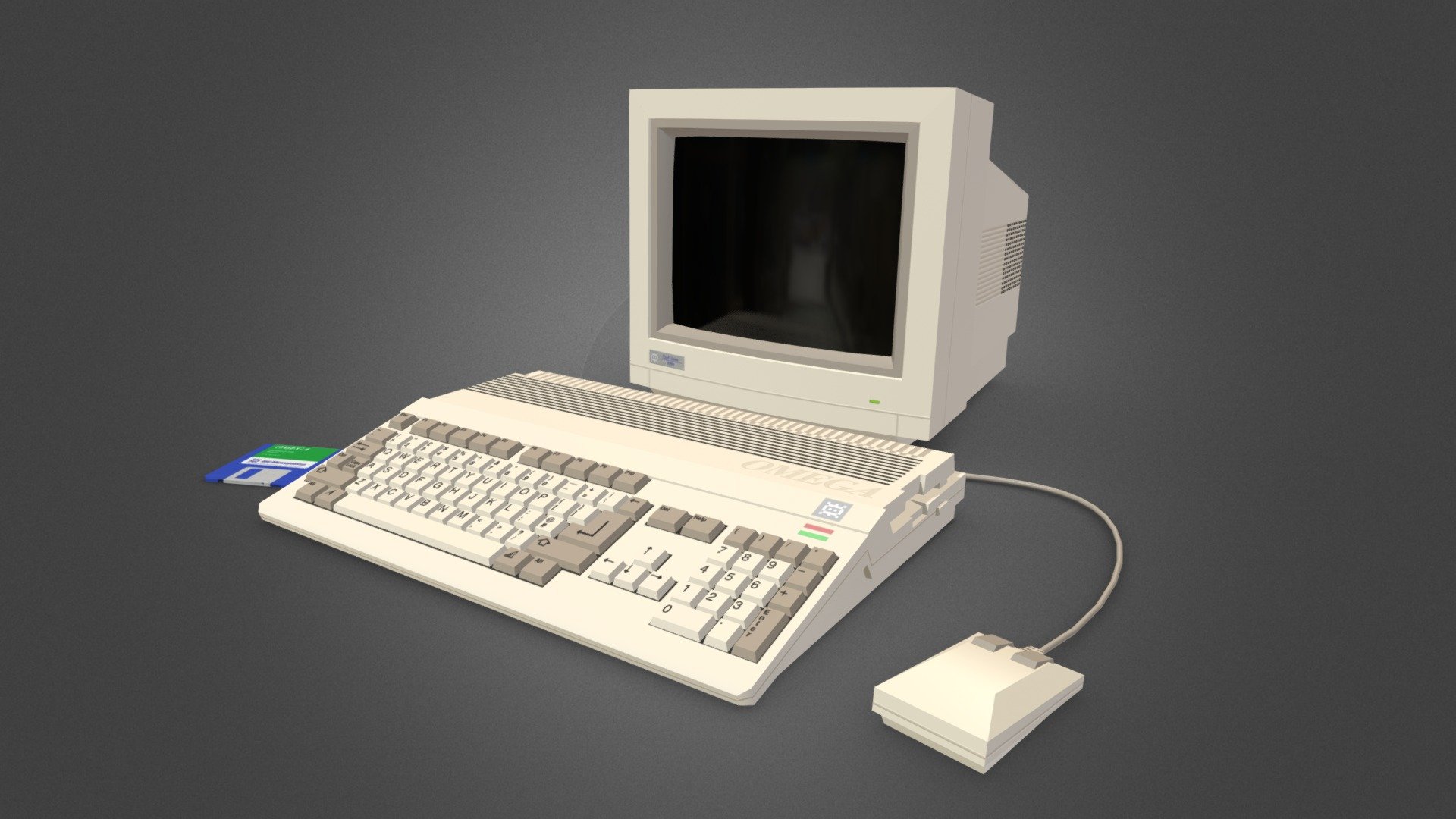 Omega 500 - Retro Computer Prop - 3D model by Xtal 3D (@xtal3d ...