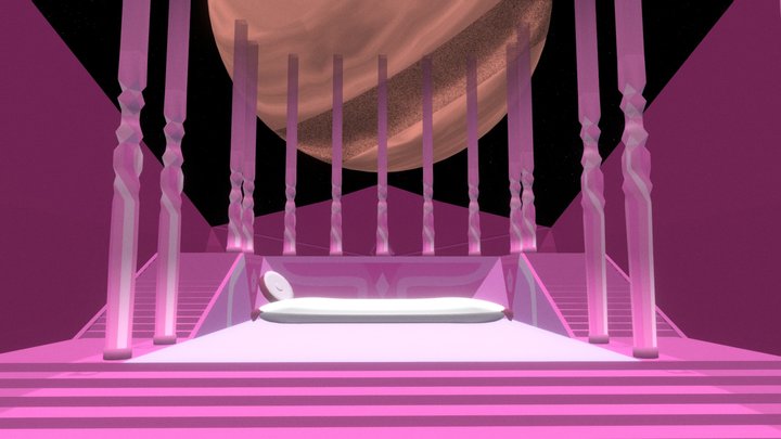 [Steven Universe] Pink Diamond's Throne Room 3D Model