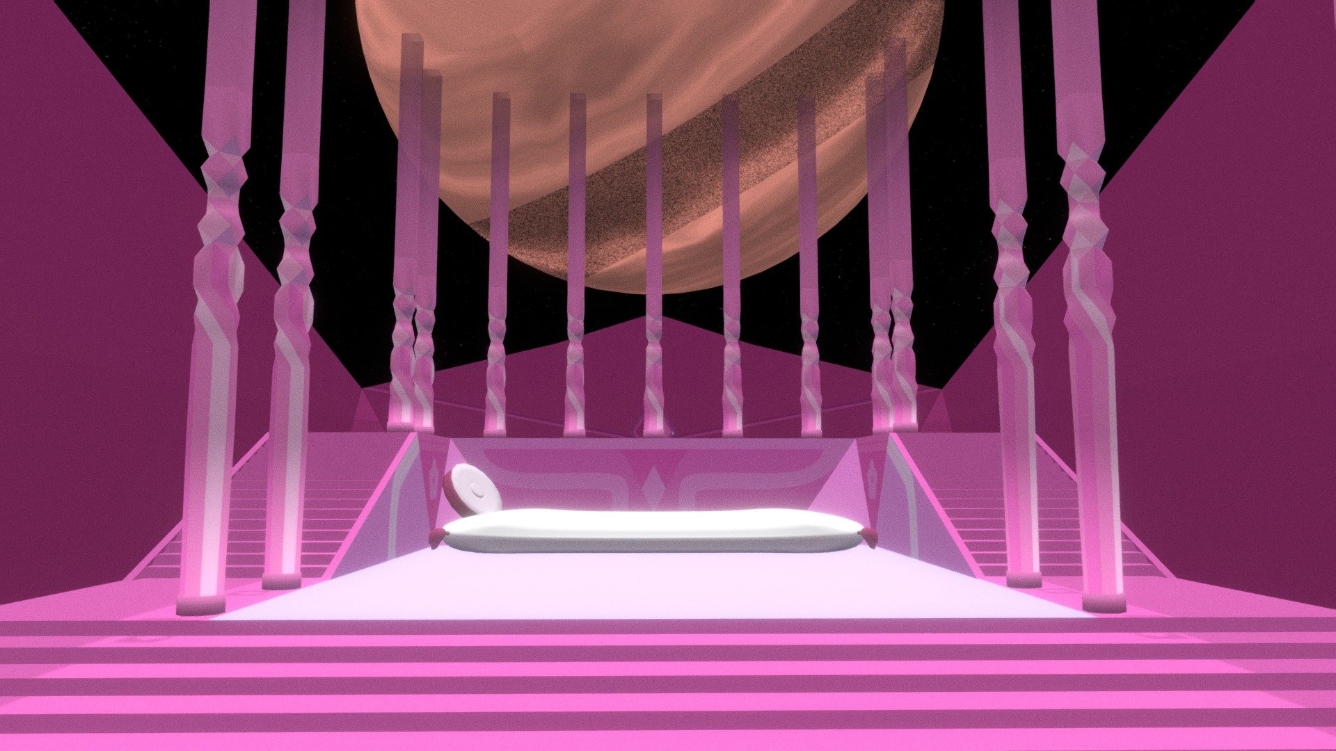 Steven Universe] Pink Diamond\'s Throne Room - Download Free 3D ...
