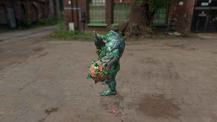 Juggernaut dead 3D Model