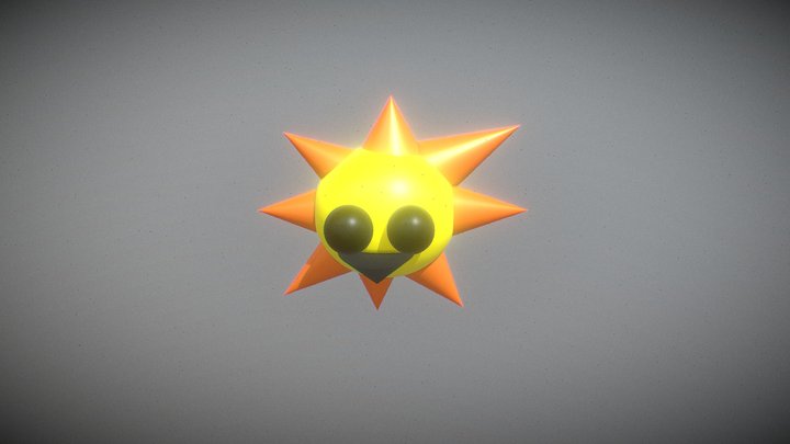 Mr Sun 3D Model