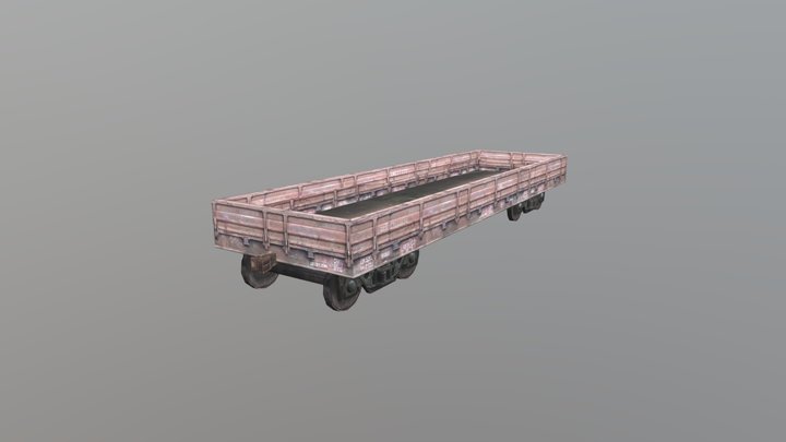 Train_vagon_platforma – Modello 3D gratuito STL