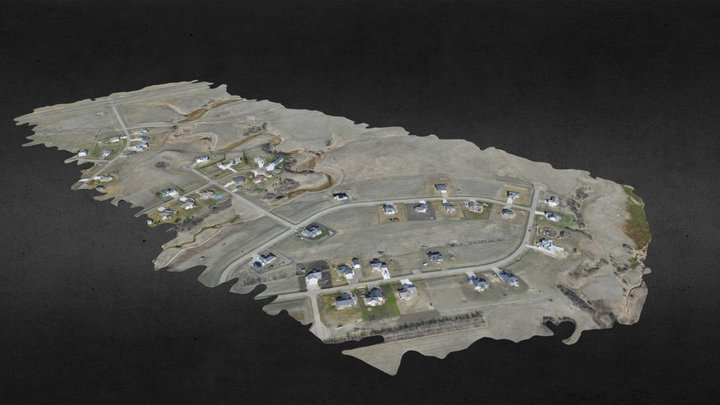 Ranch Development 3D Model