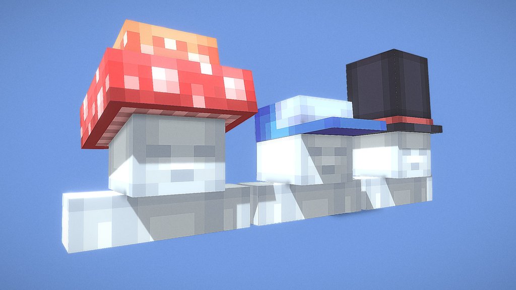 Minecraft Hats Mini-pack 1