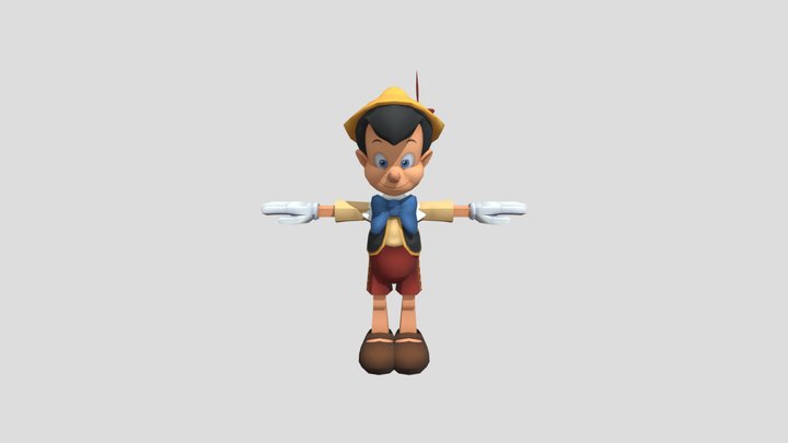 Pinocchio 3D models - Sketchfab