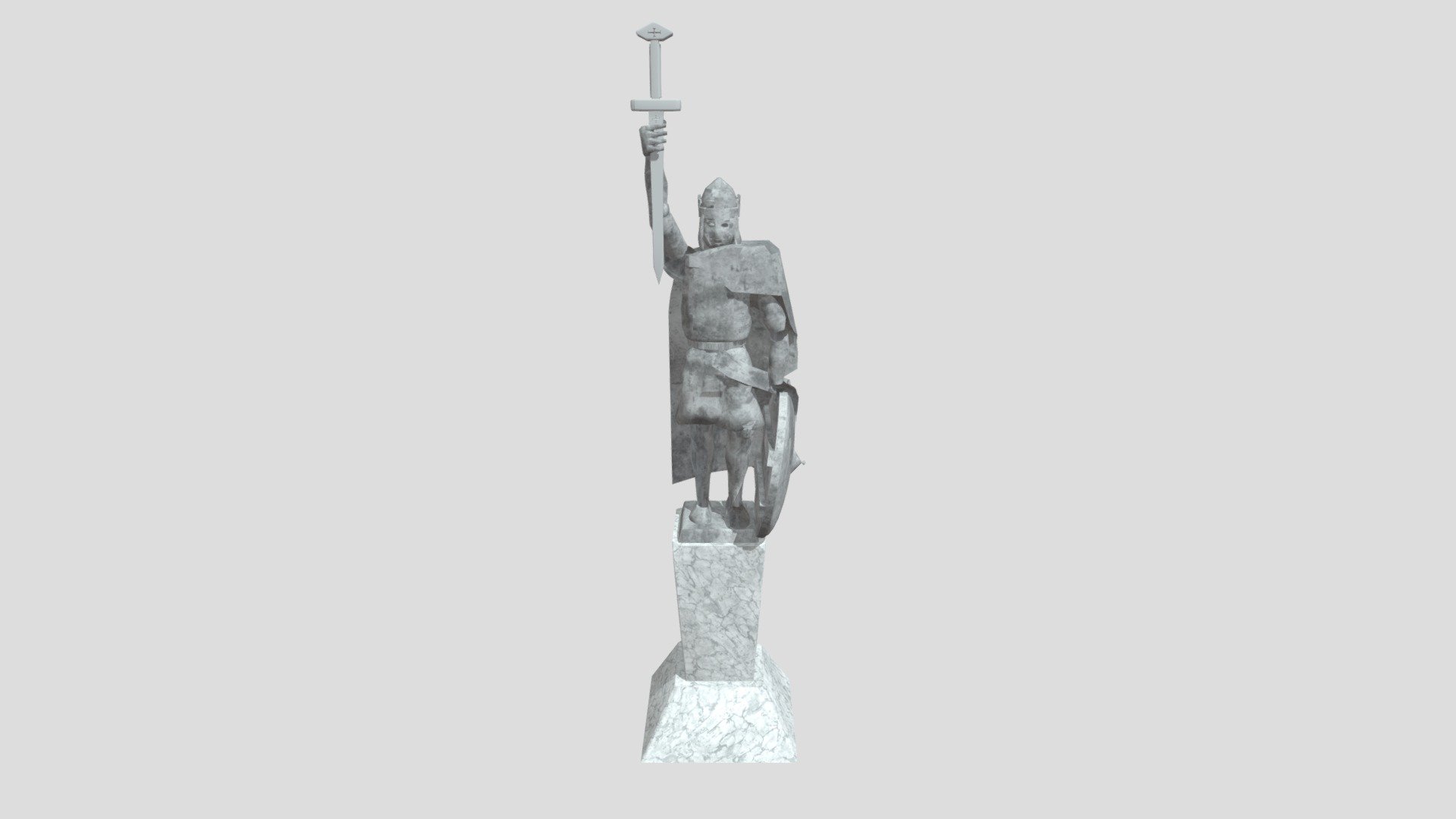 King Alfred Statue- Buster Collins