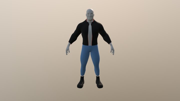 Dude 3D Model