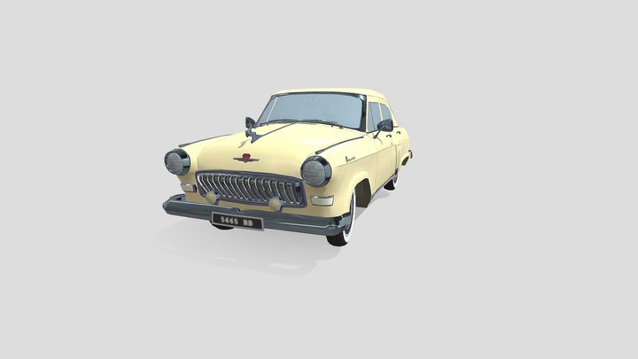 Gaz 21 3D Model