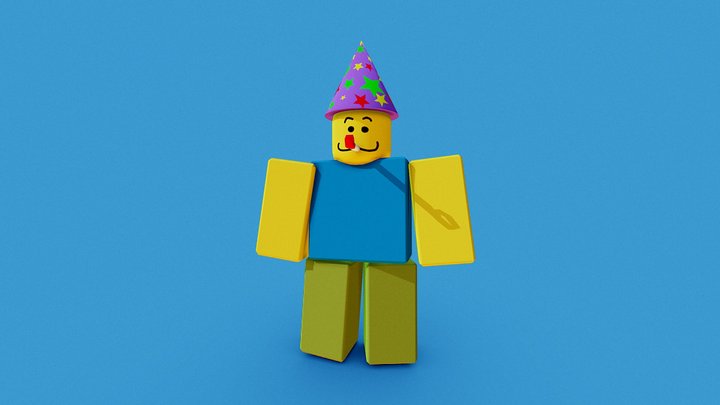 Party Noob 3D Model