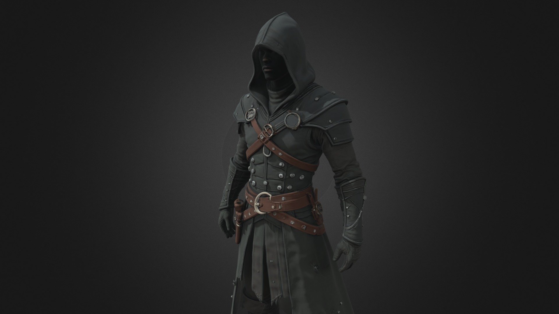 Shadow Leather Assassin Model