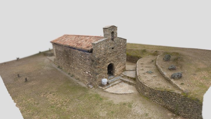 Eglise Sant Julia de Vallventosa - Corbère - HD 3D Model