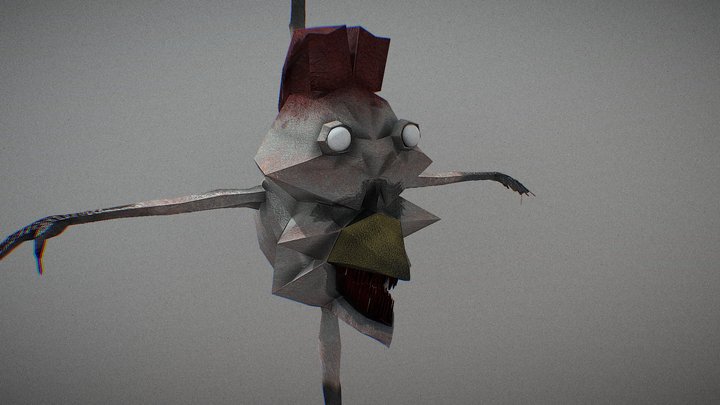 Monster of the Ocean Abyss 3D Model