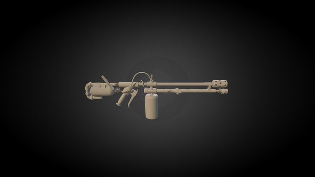 Flamer Progress 3D Model