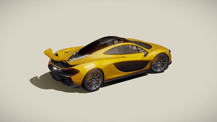 McLaren P1 - $15 3D Model