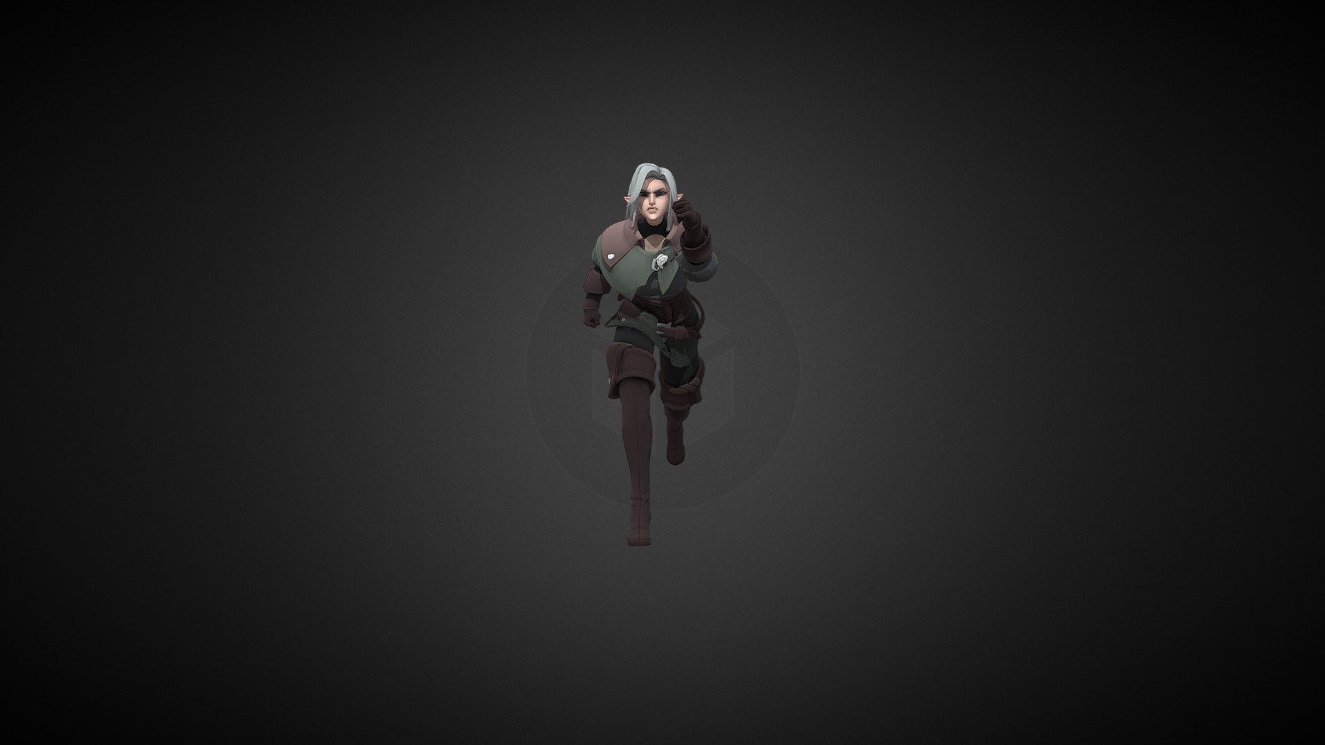 AZRI Walk Cycle, Idle, and Run Animation - Download Free 3D model by ...