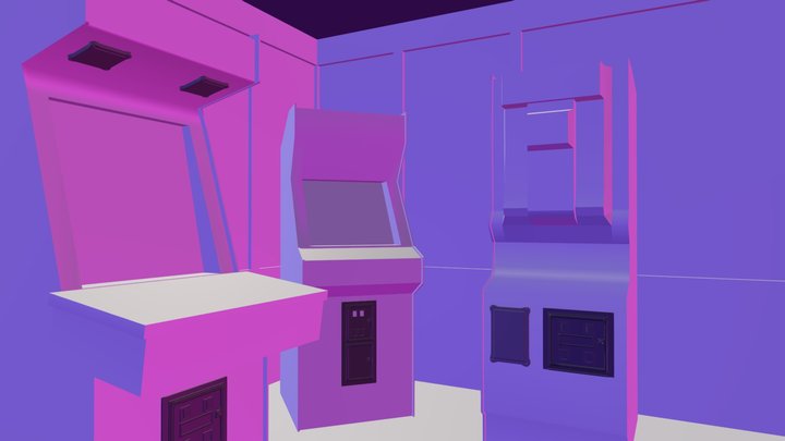 WIP - Fliperama 3D Model