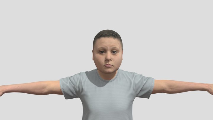 Tha Rizzler Kid 3D Model