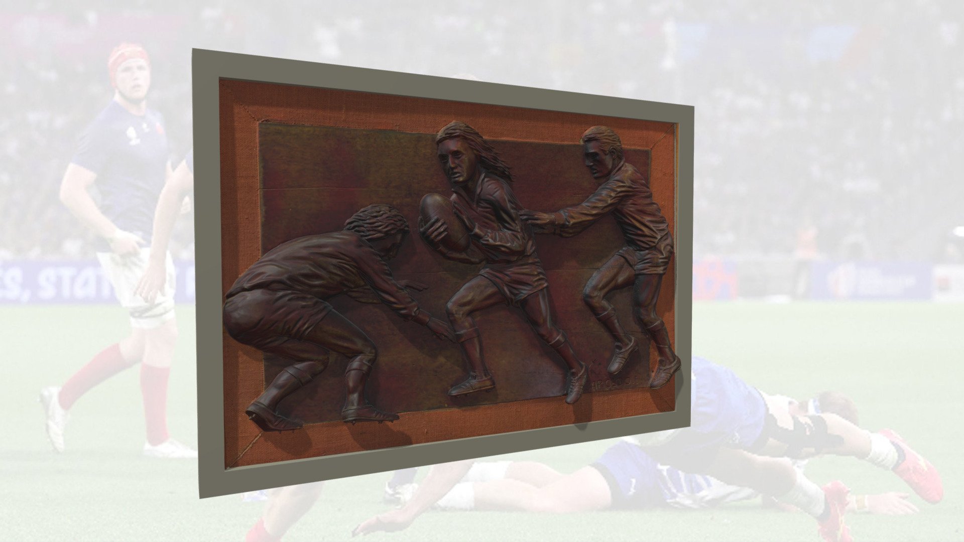 Rugby (2) - Download Free 3D model by pattarrian [7d828eb] - Sketchfab