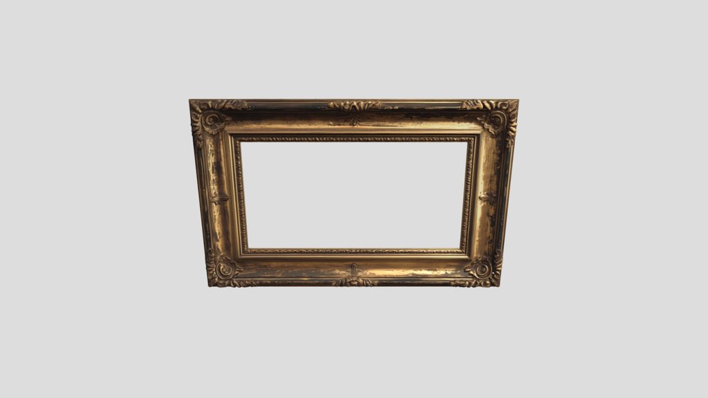 Ornate Gold Vintage Frame