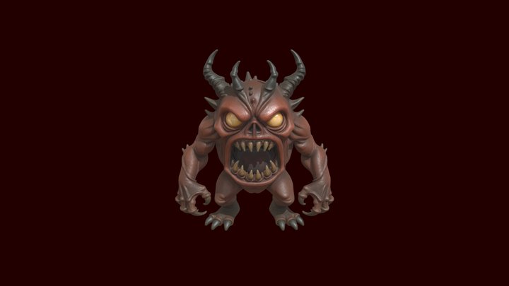 Kraggor el Devorador 3D Model