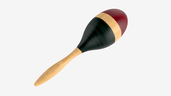 Maraca Maracas Musical Toys percussion - Strumento musicale Maracas per  bambino by FAB 3D, Download free STL model