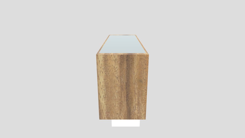 Wooden Display Showcase