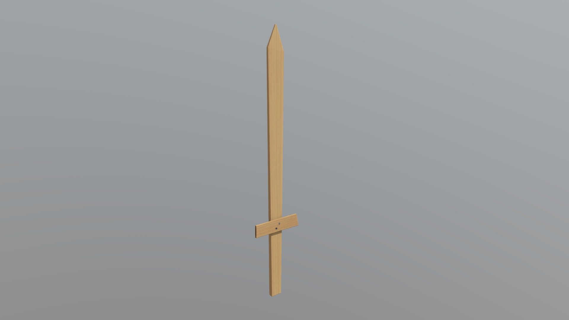 Wooden Sword - Buy Royalty Free 3D model by plaggy [7d8419f ...