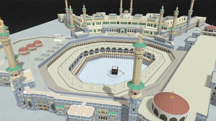 Masjid Al-Haram Makkah 3D Model