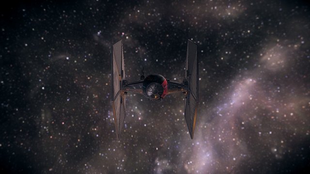 First Order Tie Fighter 3D Model