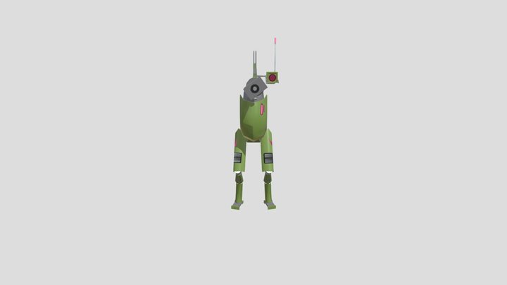 Ultrakill Sentry 3D Model