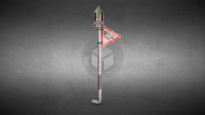 Makeshift Polearm 3D Model