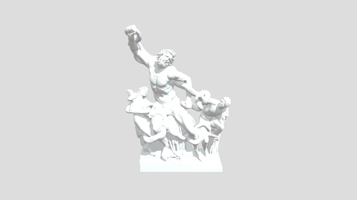 Laocoon And His Sons 3D Model