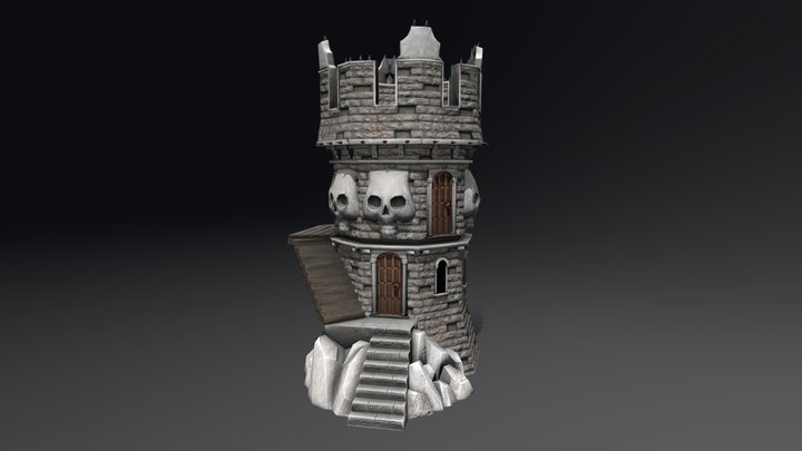 Medieval Tower 3D Model