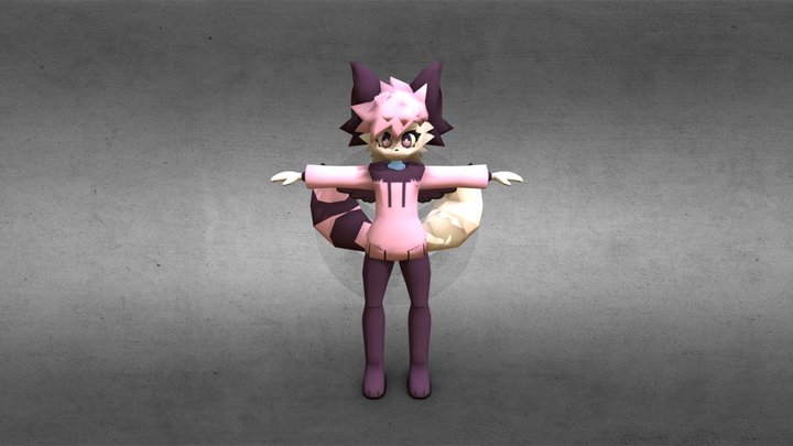 Neo - CrispyTYPH Mid-Poly 3D Model