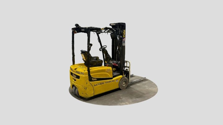 Sit-down Forklift [Yale] 3D Model