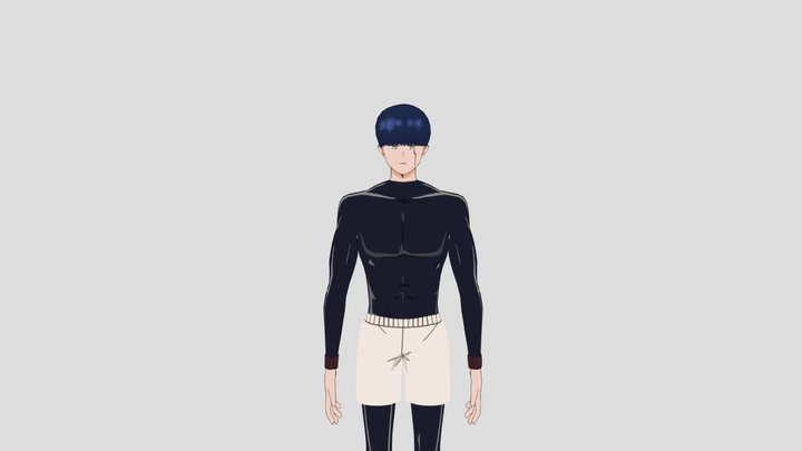 Mash Burnedead "Mashle: Magic and Muscles" 3D Model