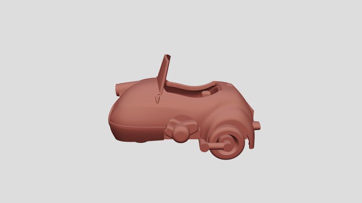 Brütsch Mopetta Scale1-45 for 3D-printing