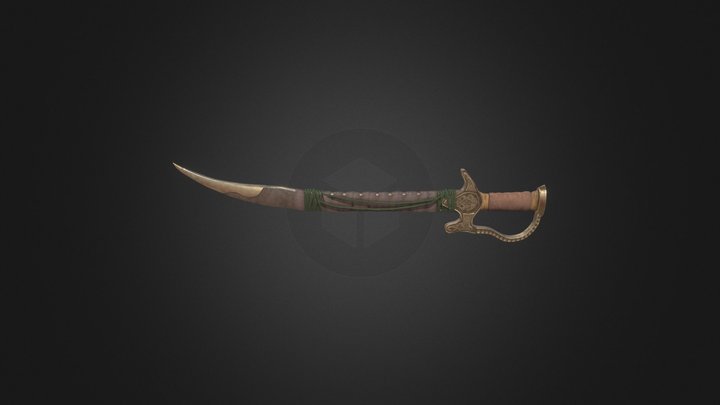 Persian Sword 3D Model
