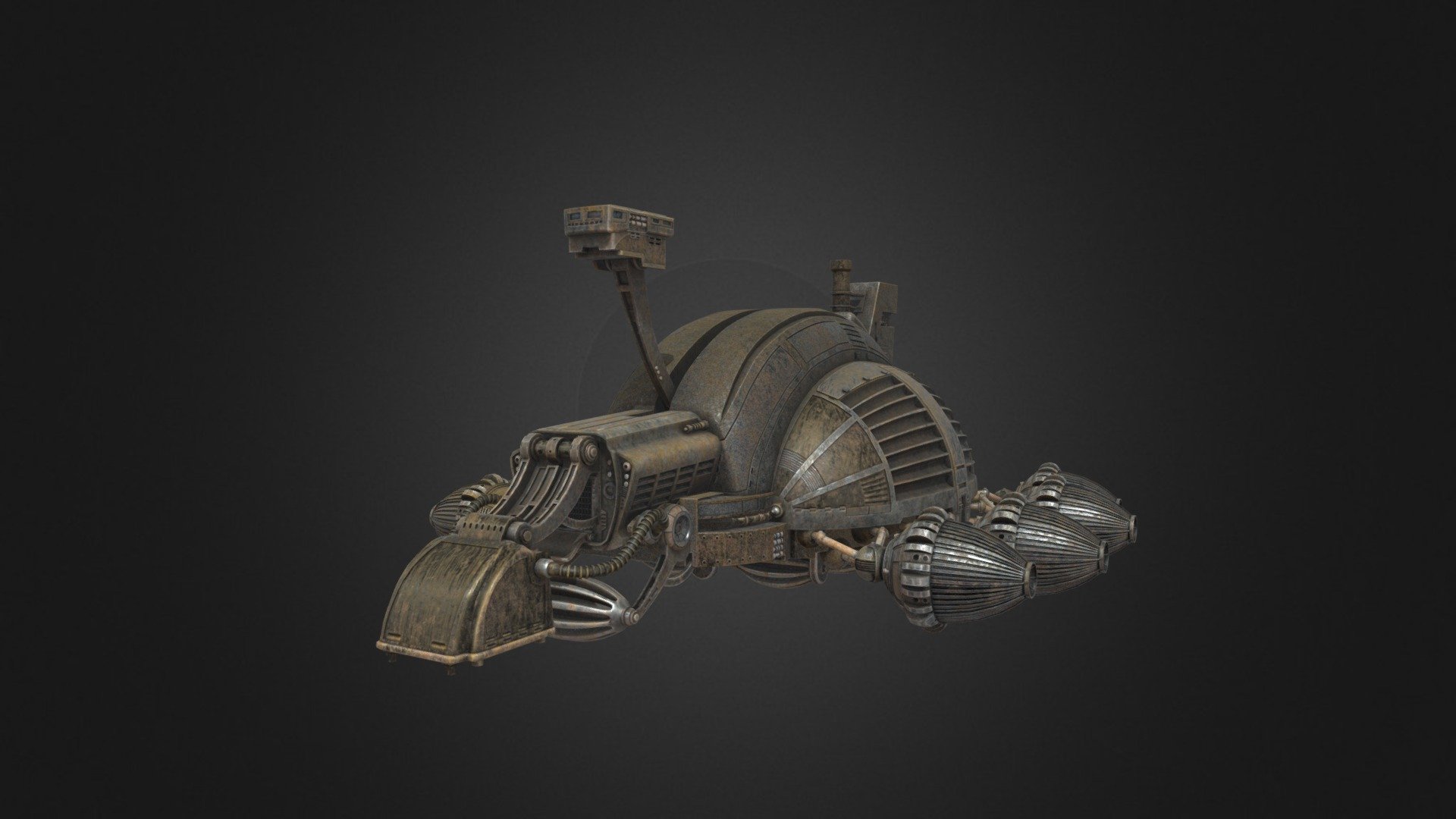 Dune Spice Harvester - 3D model by reapermediasr [7d8ae1b] - Sketchfab