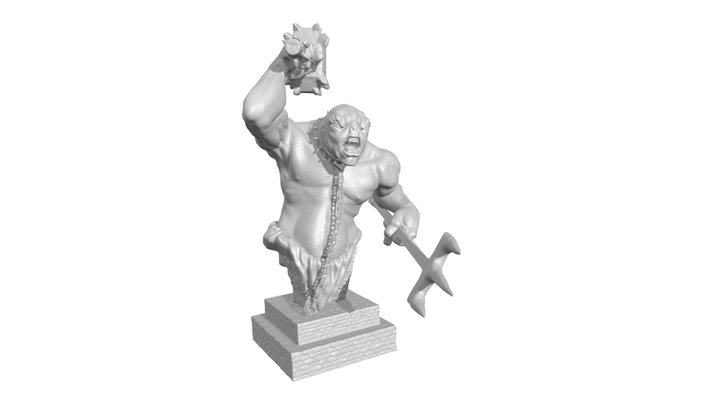 Fanart Kingdice - Statue 3D model 3D printable